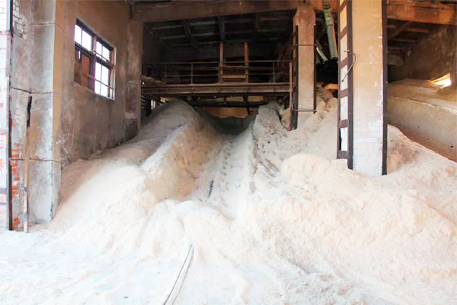 Производство древесной муки в Абакане